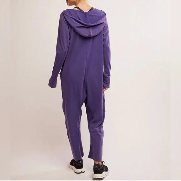 FP Movement by Free People Relaxed Purple Jumpsuit - Picture 2 of 4